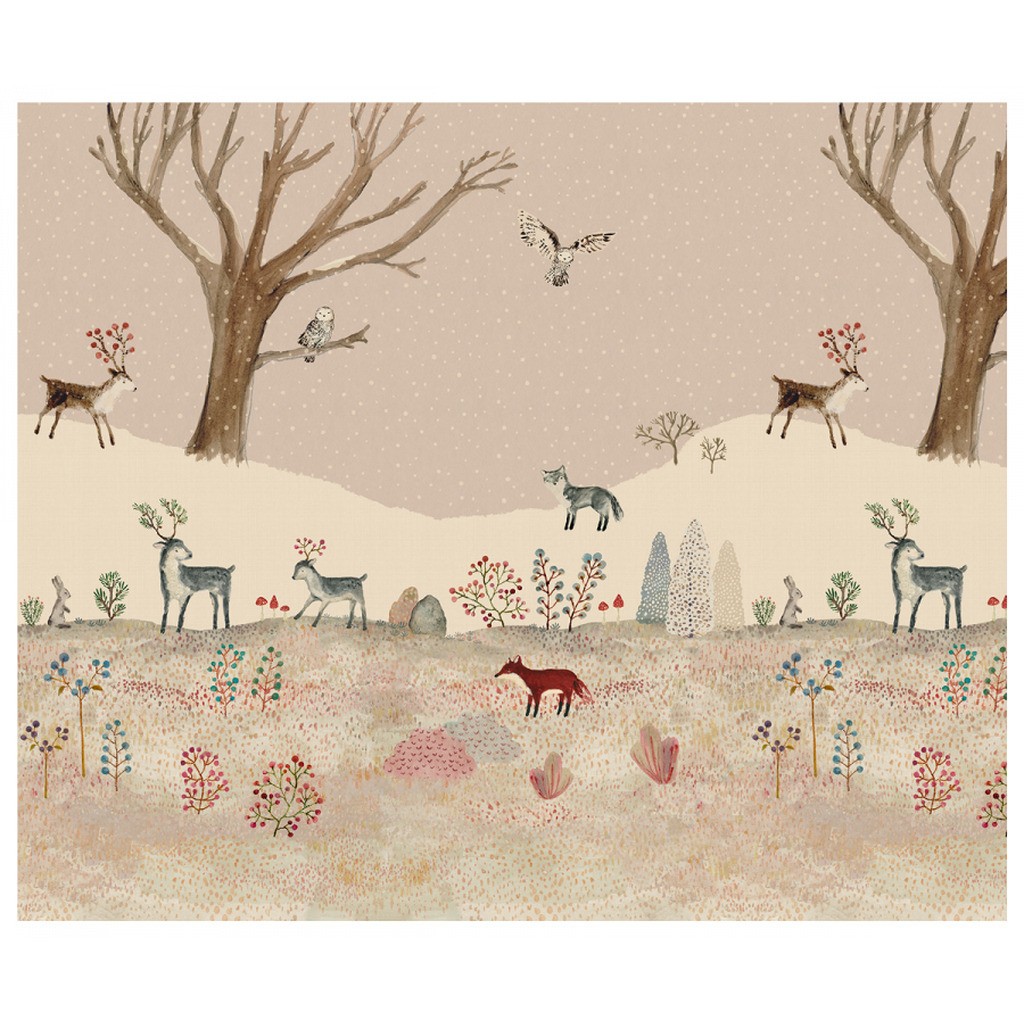 Winter Wonderland Gavepapir, 10 m, Maileg