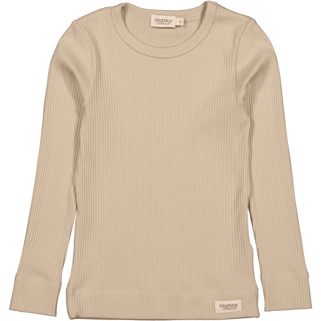 Langærmet T-shirt, Modal, Stone Wall, MarMar