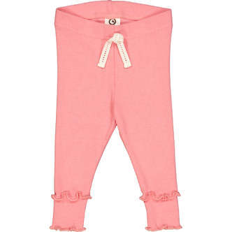 Cozy Me Rib Leggings Baby, Bubblegum, Müsli