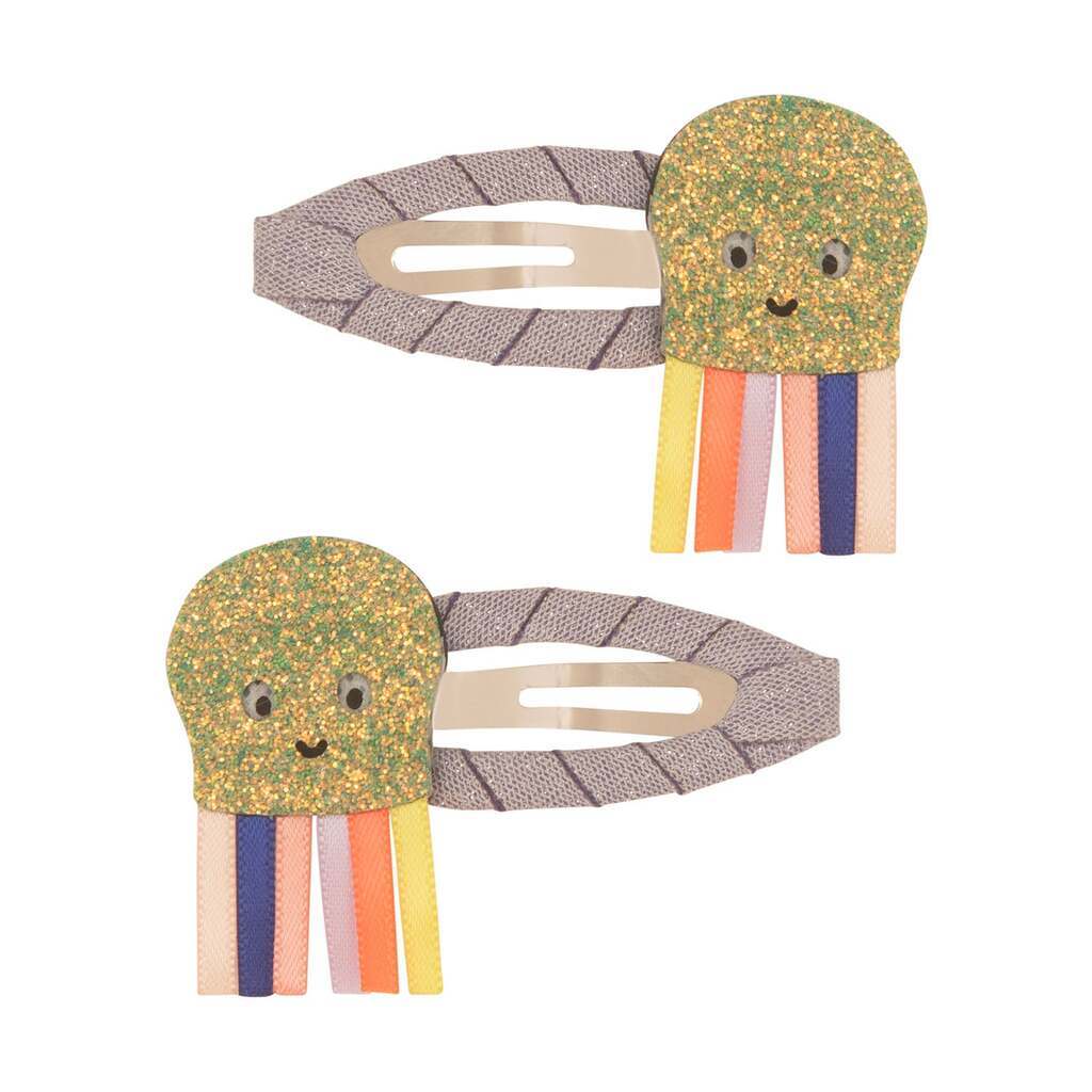 2-pak Hårspænder, Octopus Sealife, Mimi & Lula