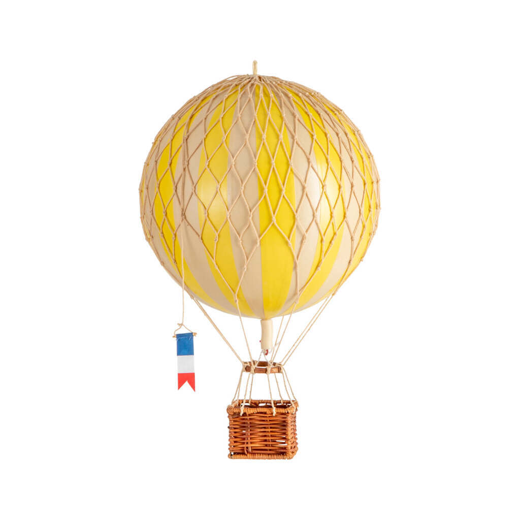 Luftballon True Yellow, 18 cm. Travels Light, Authentic Models