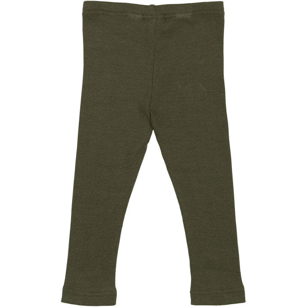 Leggings Modal, Green Leaf, Petit Piao