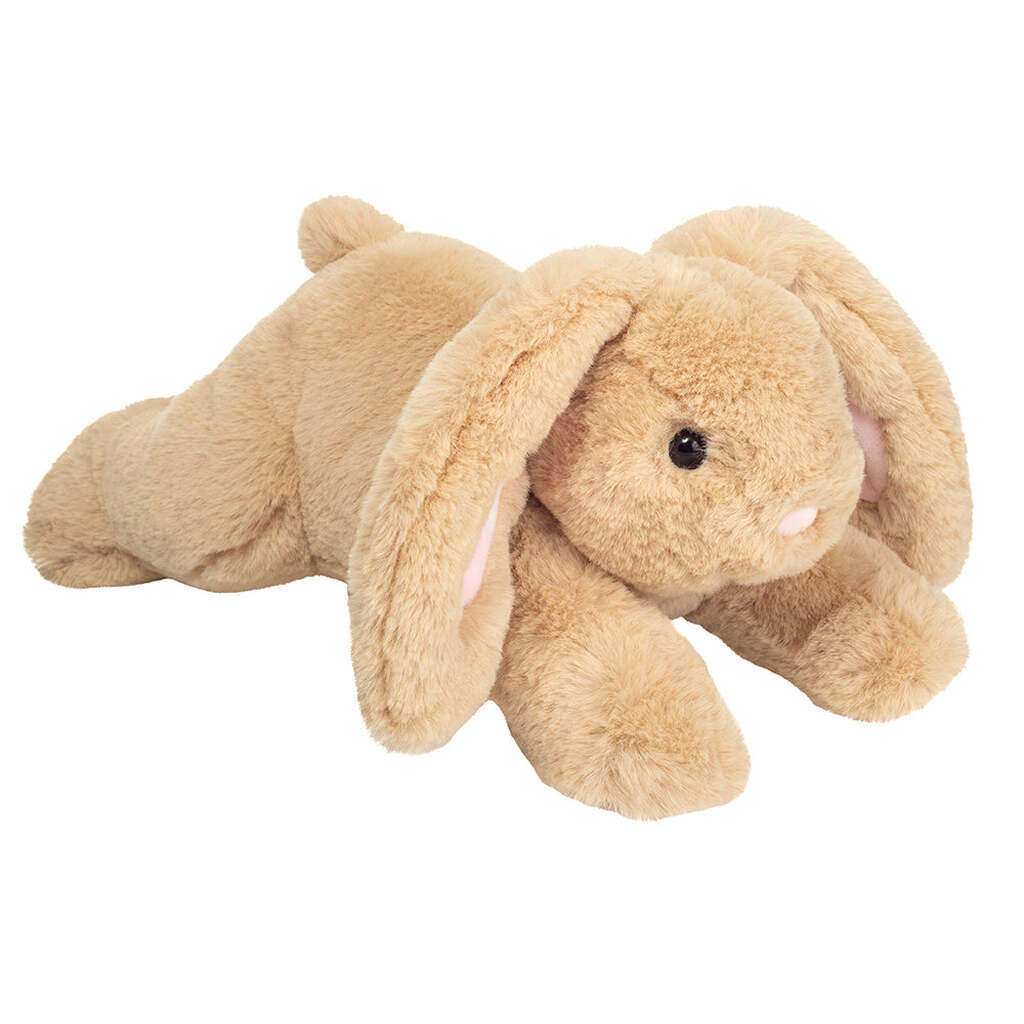 Kaninen Irmi, Liggende, Beige, 30 cm, Teddy Hermann