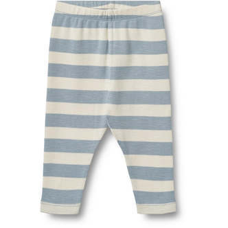 Silas Jersey Bukser, Calm Blue Stripe, Wheat