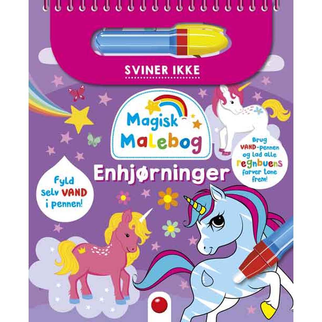 Enhjørninger, Magisk Malebog, Forlaget Bolden
