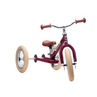 Balancecykel Tre Hjul, Vintage Red, Trybike