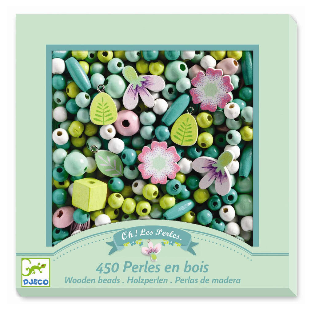 Træperler Blomster, Djeco