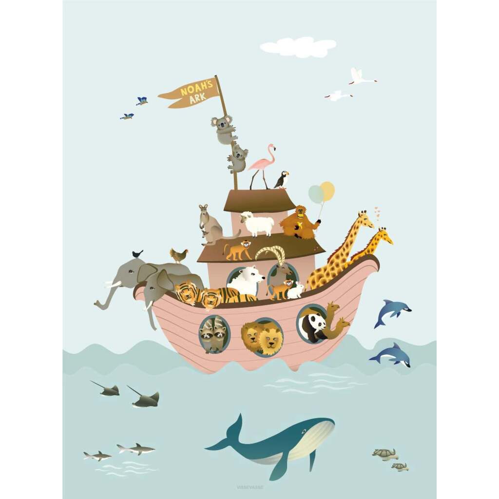 Noahs Ark, Plakat, ViSSEVASSE