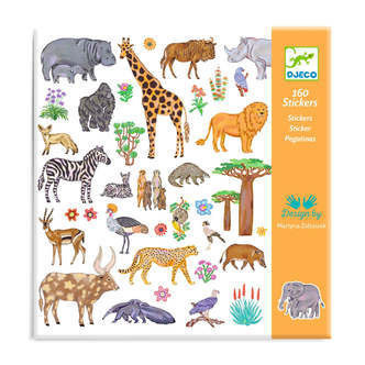 Klistermærker, Kenya, Djeco