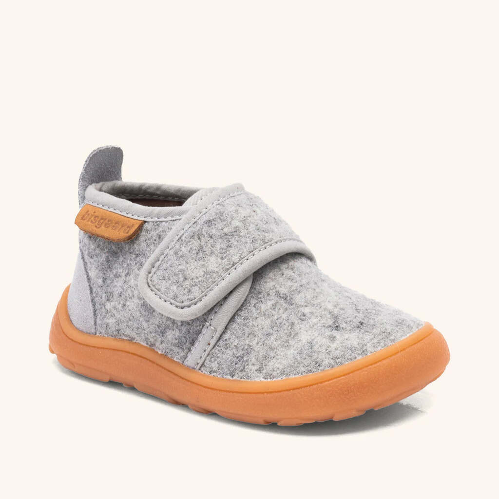 Barefoot Basic Hjemmesko, Grey, Bisgaard