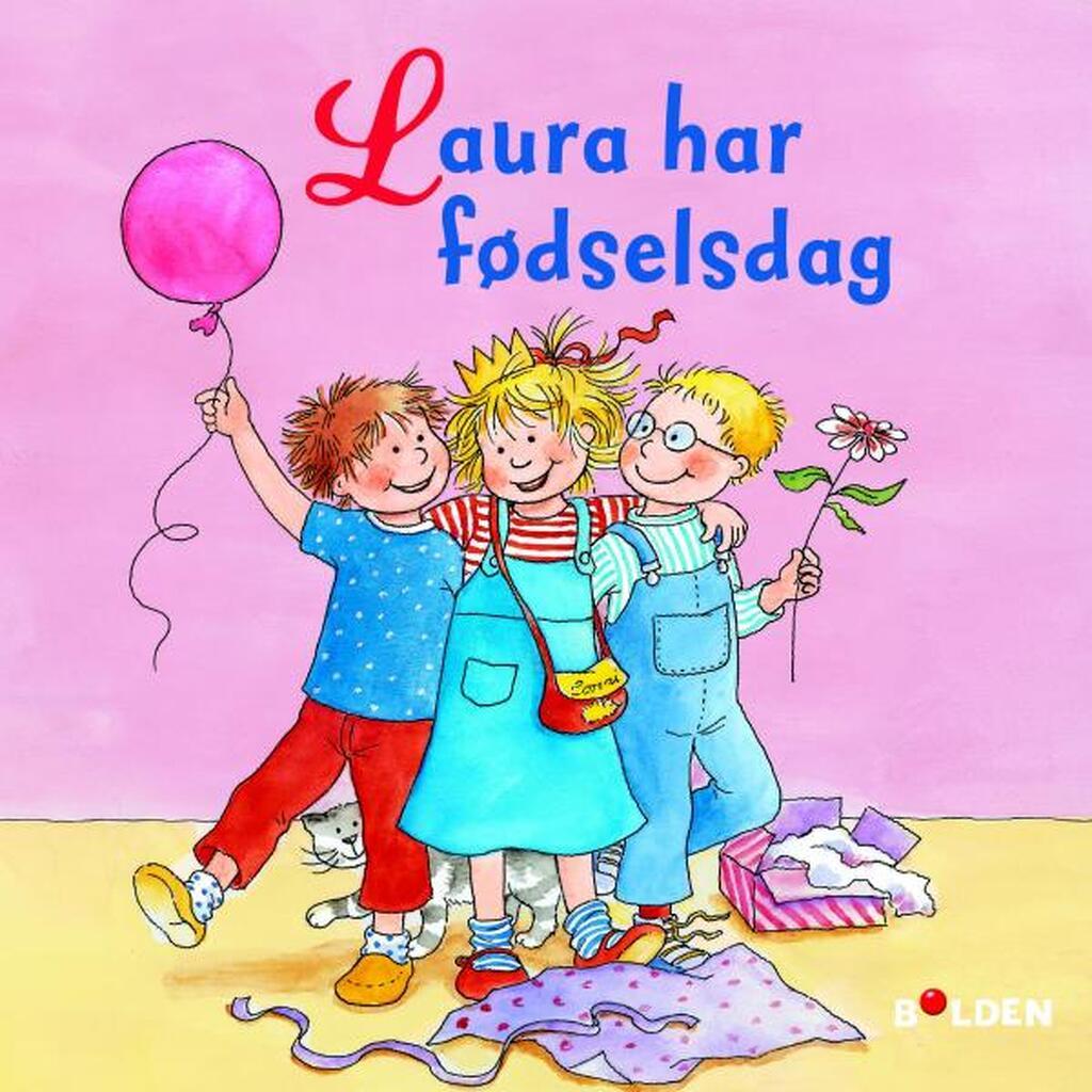 Laura har fødselsdag, Snip Snap Snude Minibøger, Forlaget Bolden