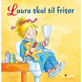 Laura skal til frisør, Snip Snap Snude Minibøger, Forlaget Bolden