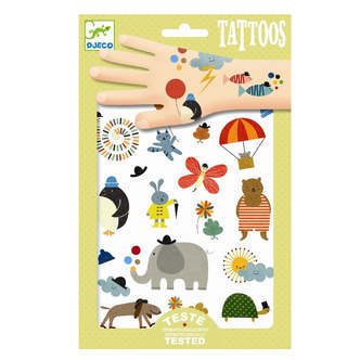 Tattoos, Fine Venner, Djeco