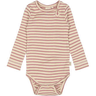 Body Modal Stripe, Nostalgia Rose/Off White, Petit Piao