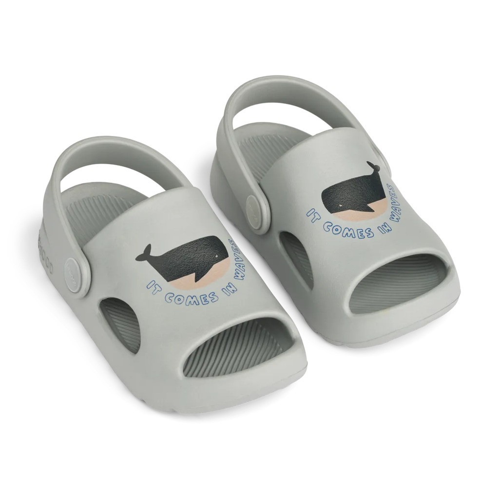 Morris Sandaler, Whales Cloud Blue, Liewood