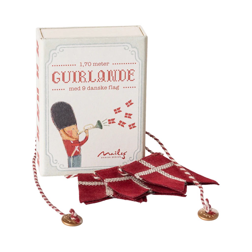Dannebrog, Flagguirlande, Maileg