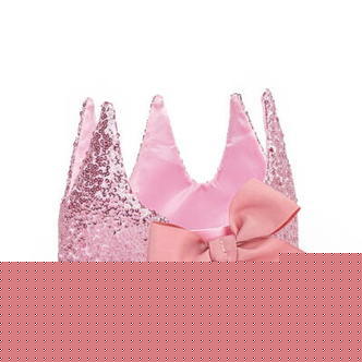 Sequins Paillet Krone, Pink, Great Pretenders