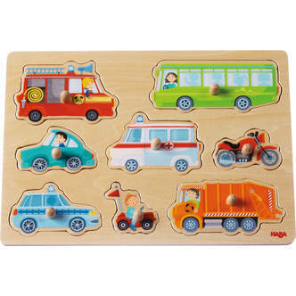 Knoppuslespil Køretøjer, HABA