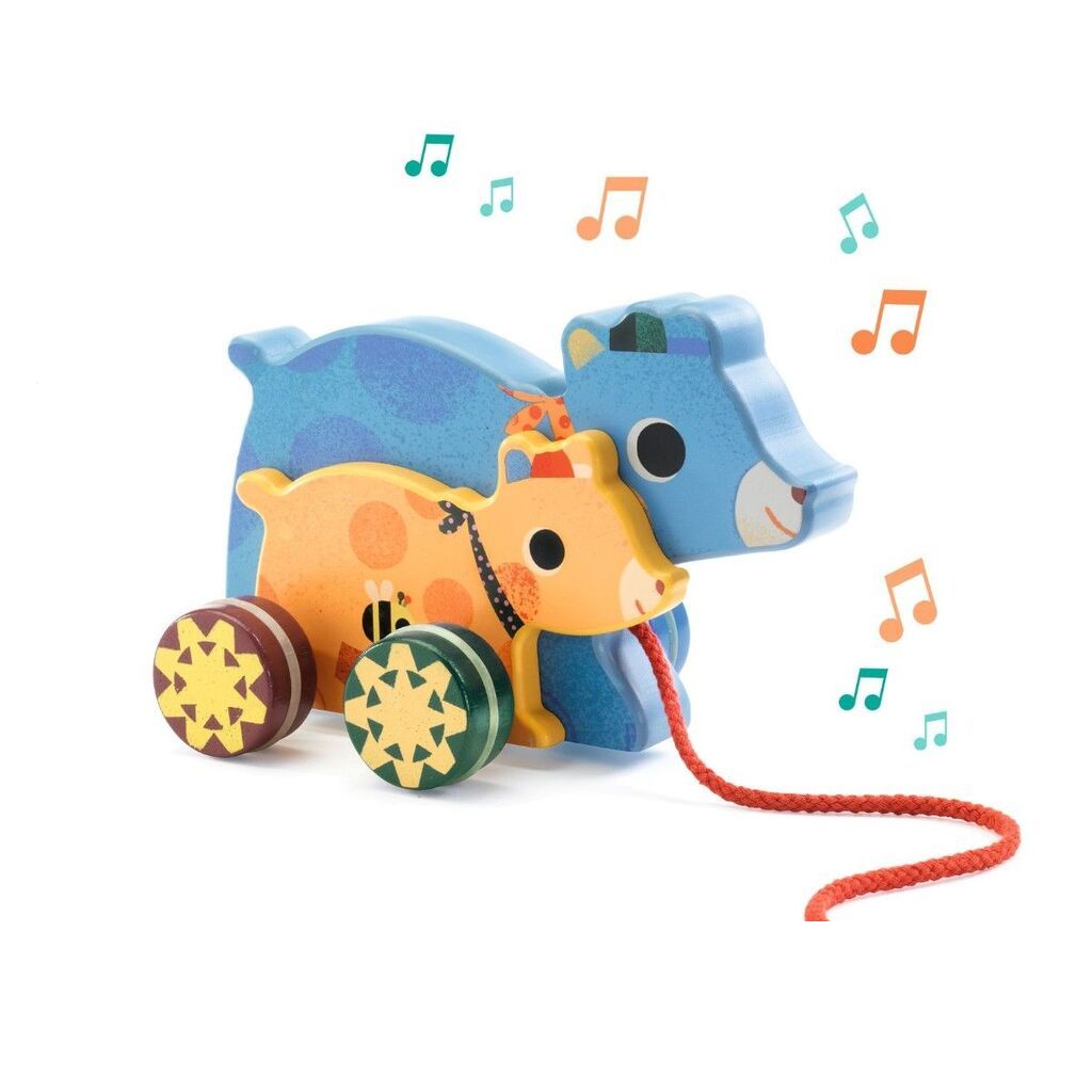 Trækdyr med musik, Gabi og Sam, Djeco