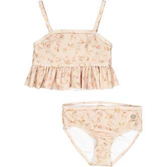 Lærke Bikini, Purple Poppy Flowers, Wheat