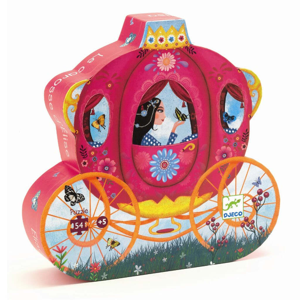 Silhuetpuslespil, Karet, Djeco