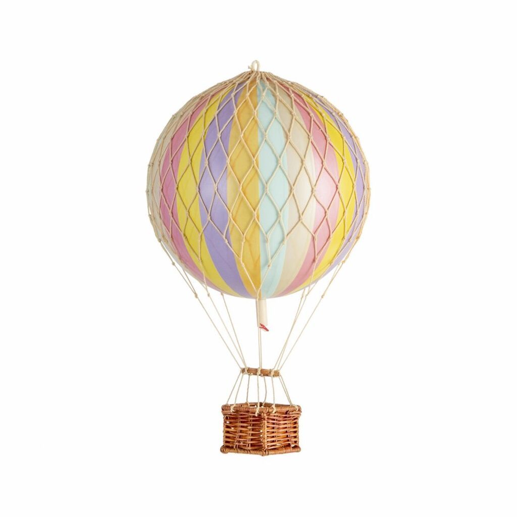 Luftballon Rainbow Pastel, 18 cm. Travels Light, Authentic Models