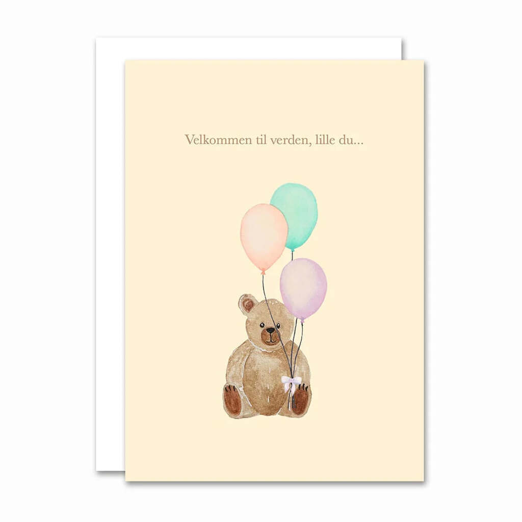 Lille Du, A6 Kort m. Kuvert, All By Voss