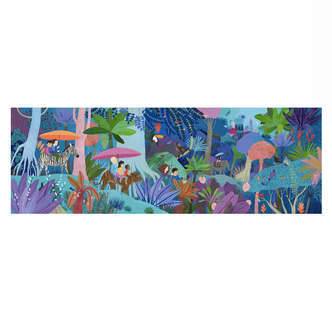 Galleri Puslespil Børnenes Rejse, 200 Brikker, Djeco