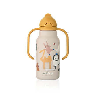 Kimmie Vandflaske 250 ml, Around the World/Sandy, Liewood