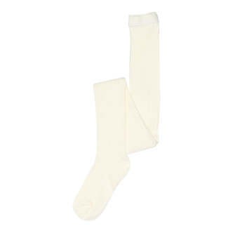 Bomuld Rib Strømpebukser, Snow White, MP Denmark