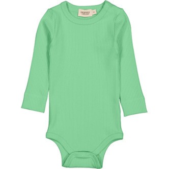 Bodystocking med Lange Ærmer, Modal, Cale Green, MarMar