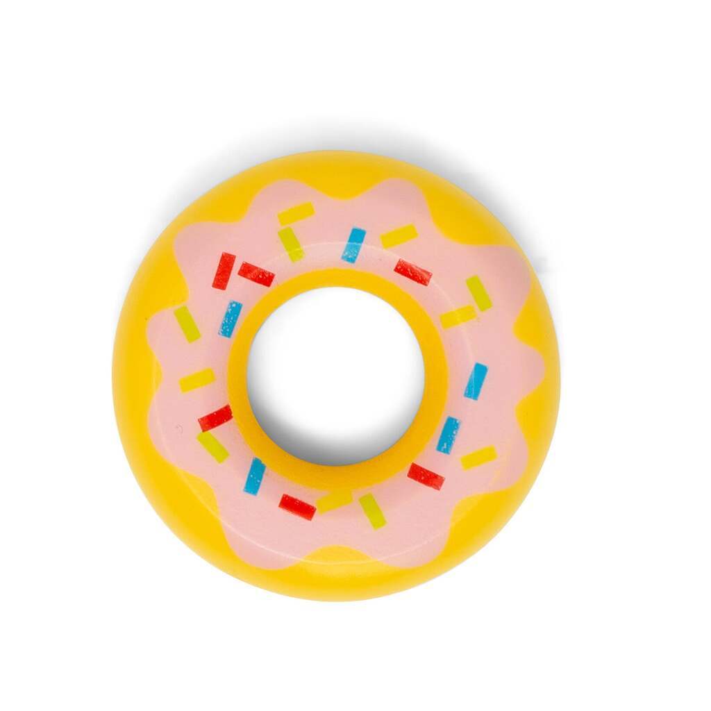 Donuts Pink Glasur i Træ, MaMaMeMo