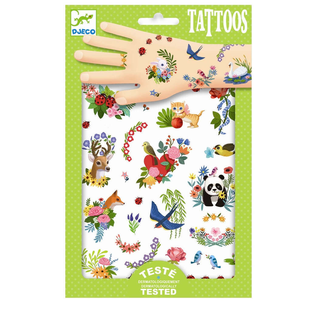 Tattoos, Forår, Djeco