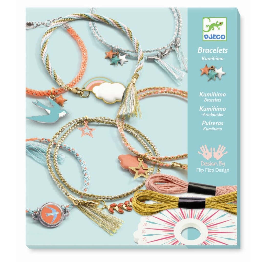Kreativ Æske, Kumihimo Armbånd, Djeco
