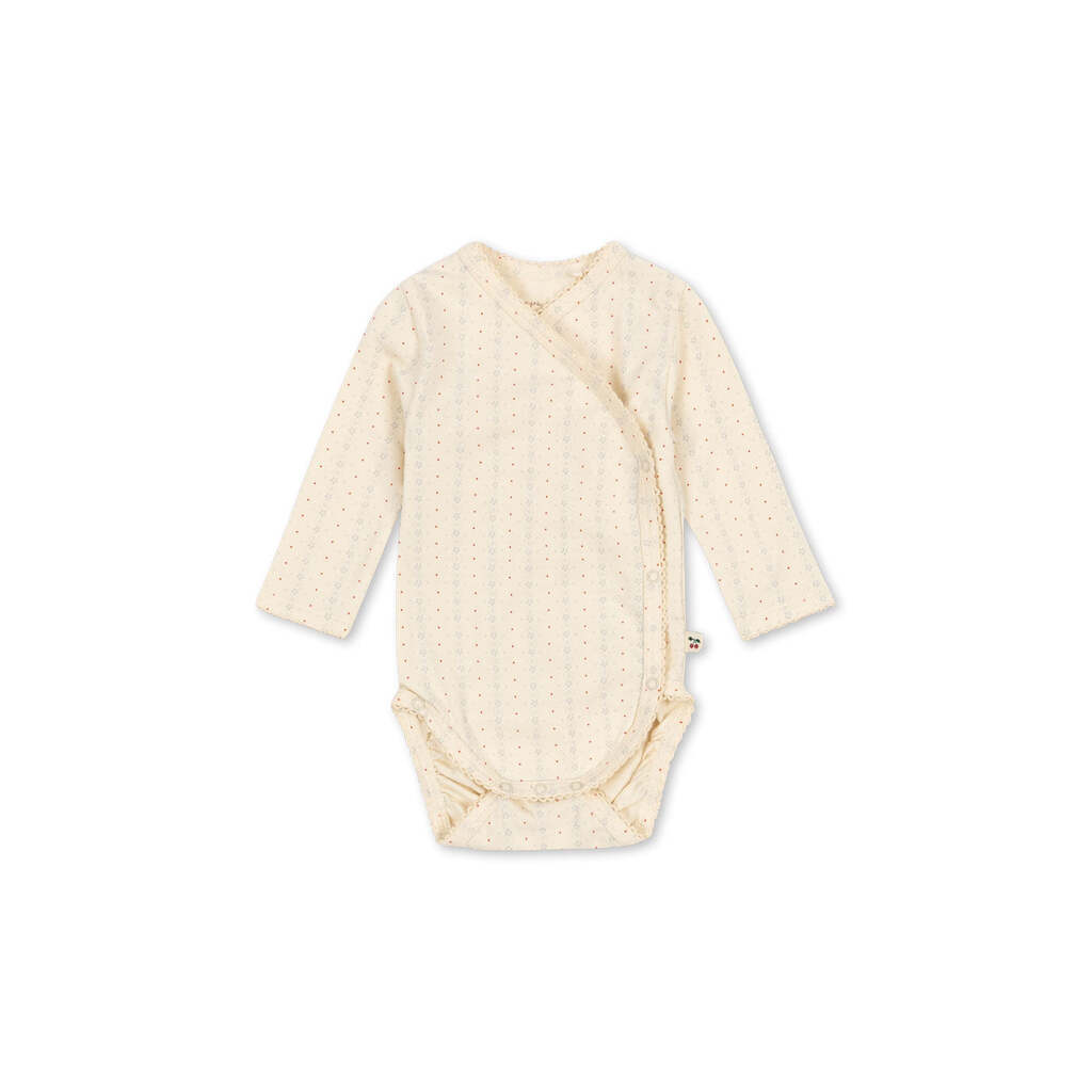 Basic Nyfødt Body, Fete De Fleur, Konges Sløjd