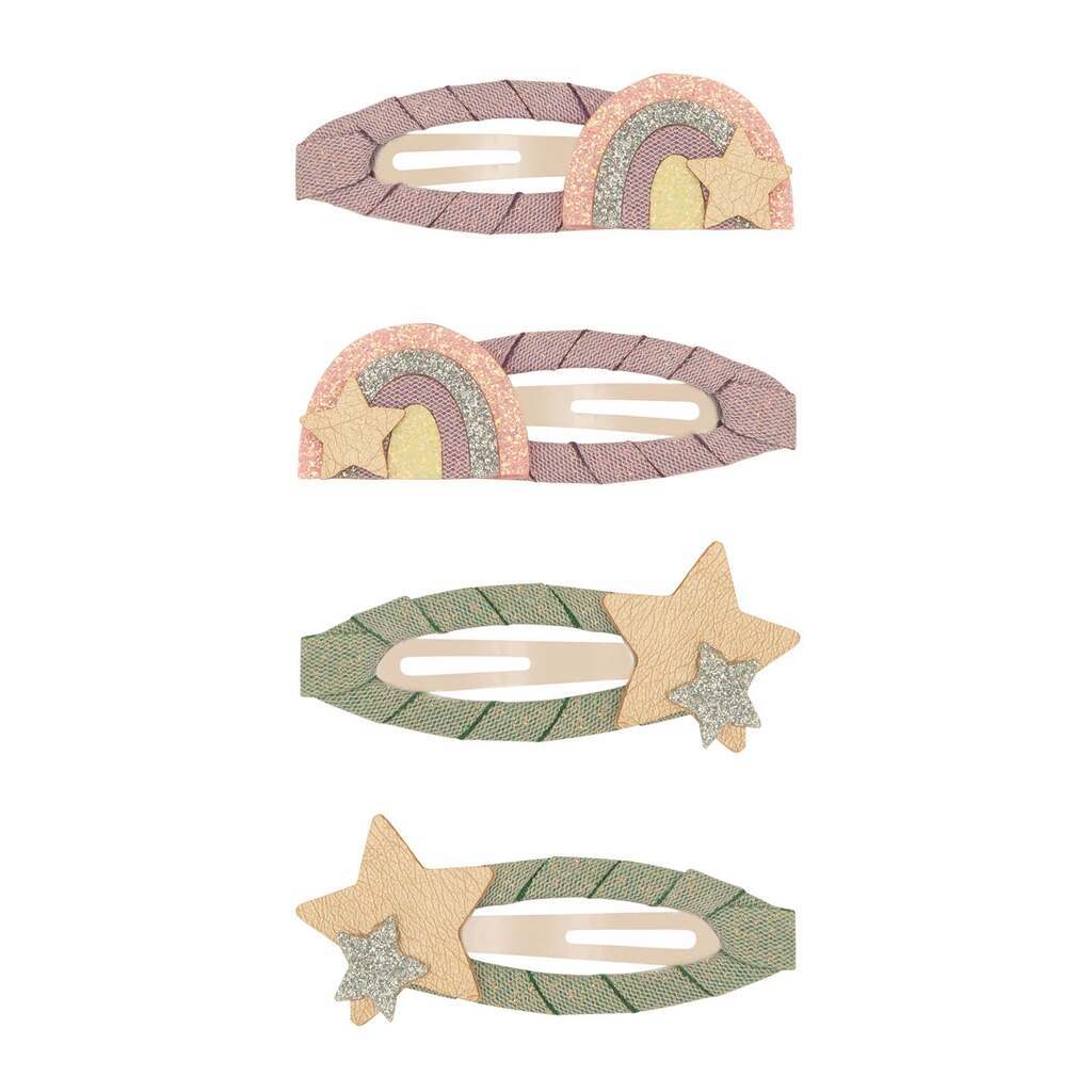 4 hårspænder - Over The Rainbow Dreamland, Mimi & Lula