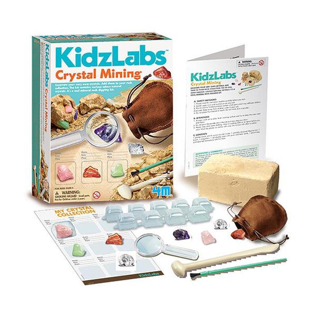 4M - KidzLabs Krystal Minedrift