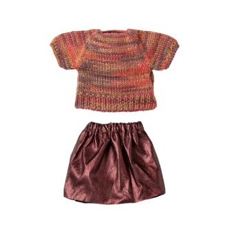 Nederdel og Strikket Bluse, Mor Mus, Maileg