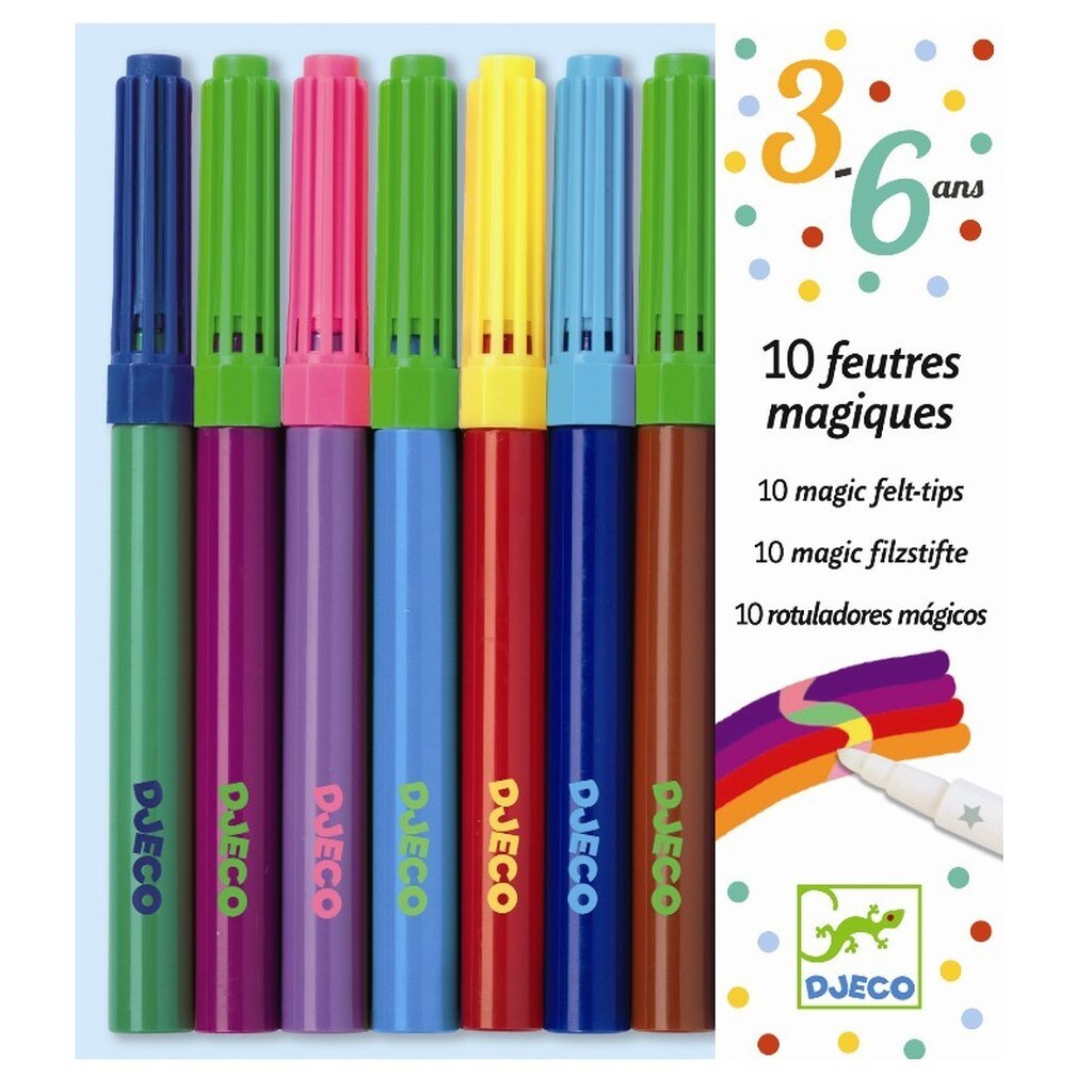 Djeco Trylletusser, 10 Farver