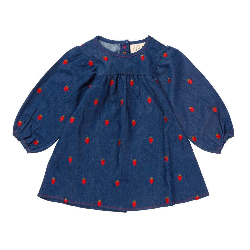 Colette Kjole, Berry Denim, Flöss