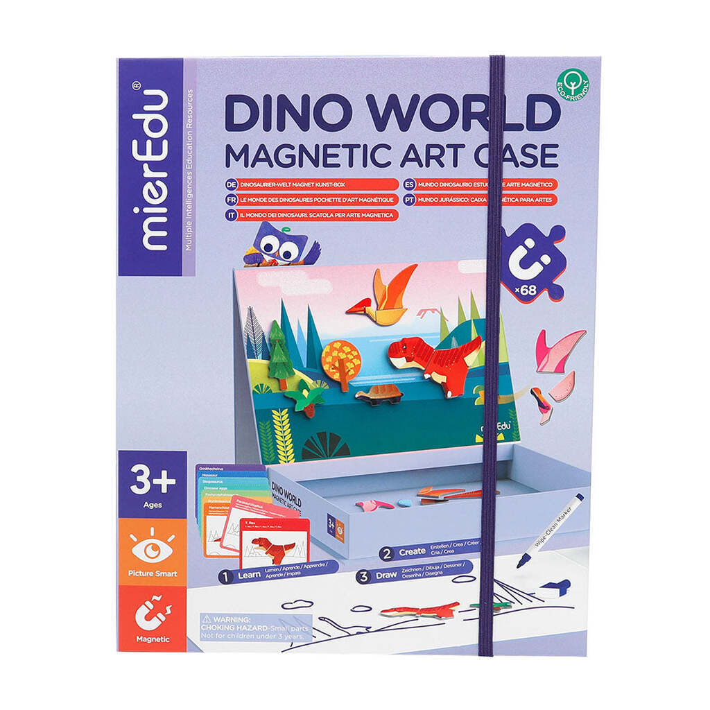 Magnetisk Legesæt, Dinosaurer, MierEdu
