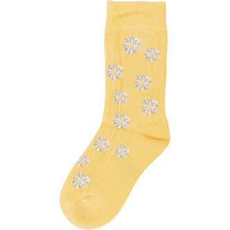 Motif Bambus Sokker, Yellow Sun/Flower, Minipop
