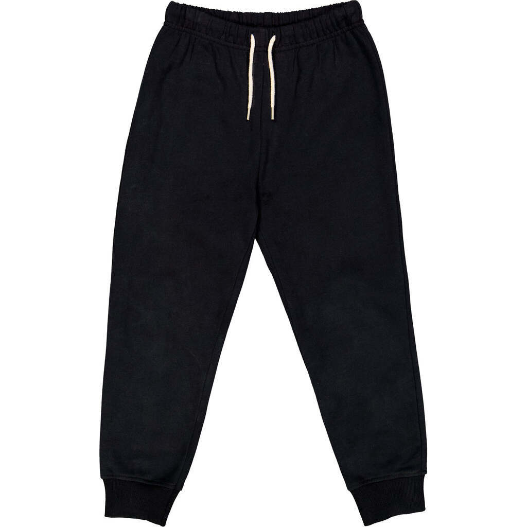 Sweat Bukser, Black, Olsen kids X by Green Cotton