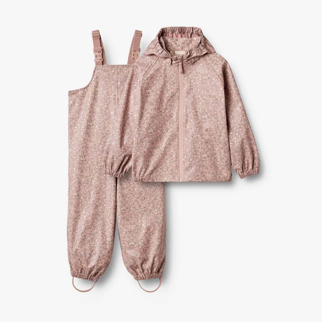 Regntøj, Charlie, Sæt, Powder Flower Meadow, Wheat