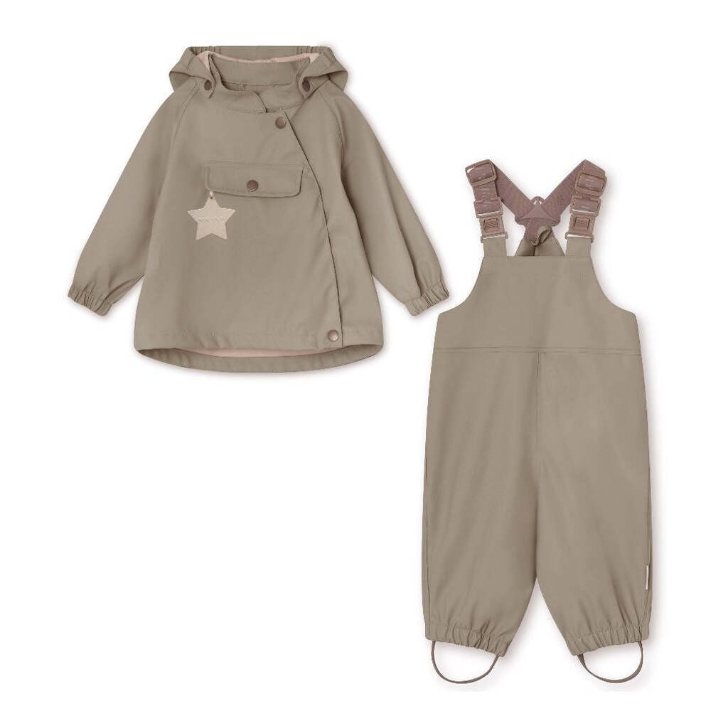 MATWAINIS Regnsæt, Grey Brown, MINI A TURE