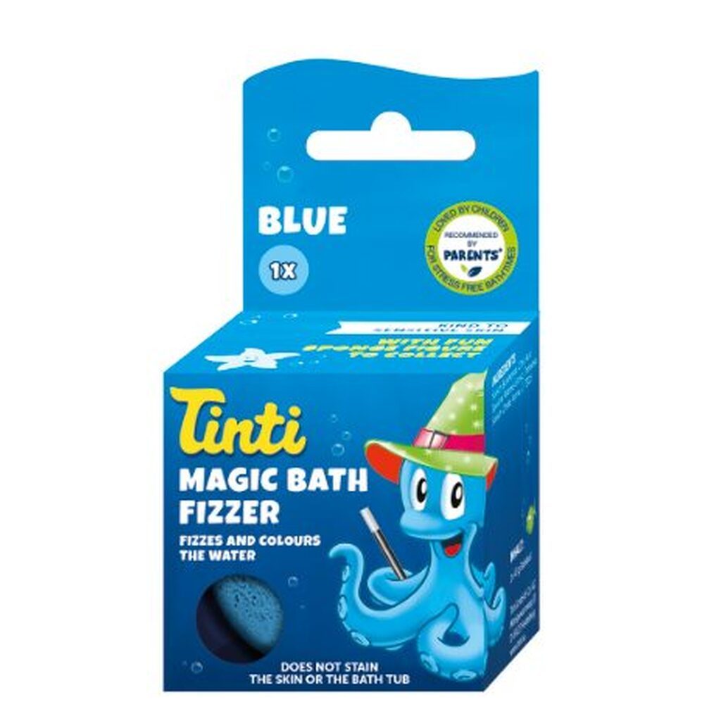 Magisk Badekugle Blå, Tinti