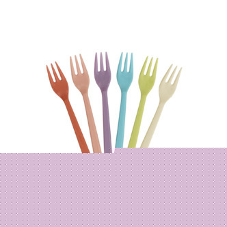 Kagegafler, 6 stk, Glory Days, Rice