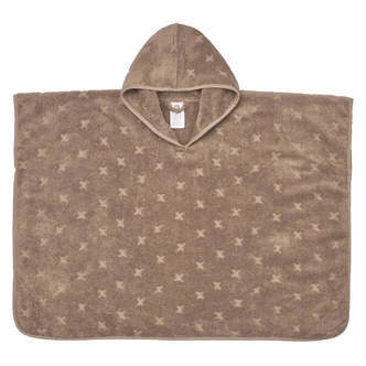 Badeponcho, Walnut, Müsli by Green Cotton