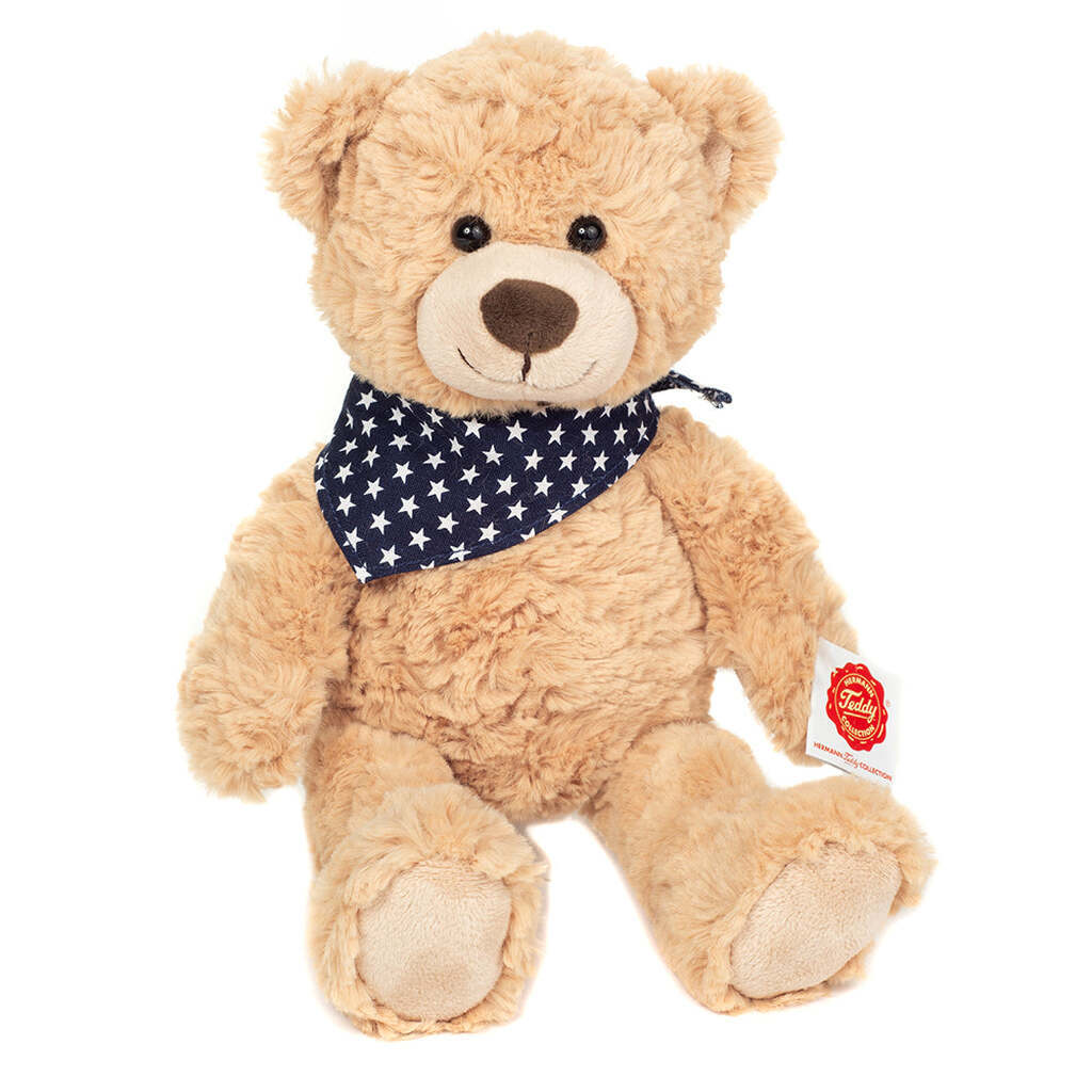 Sandfarvet bamse 30 cm, Teddy Hermann