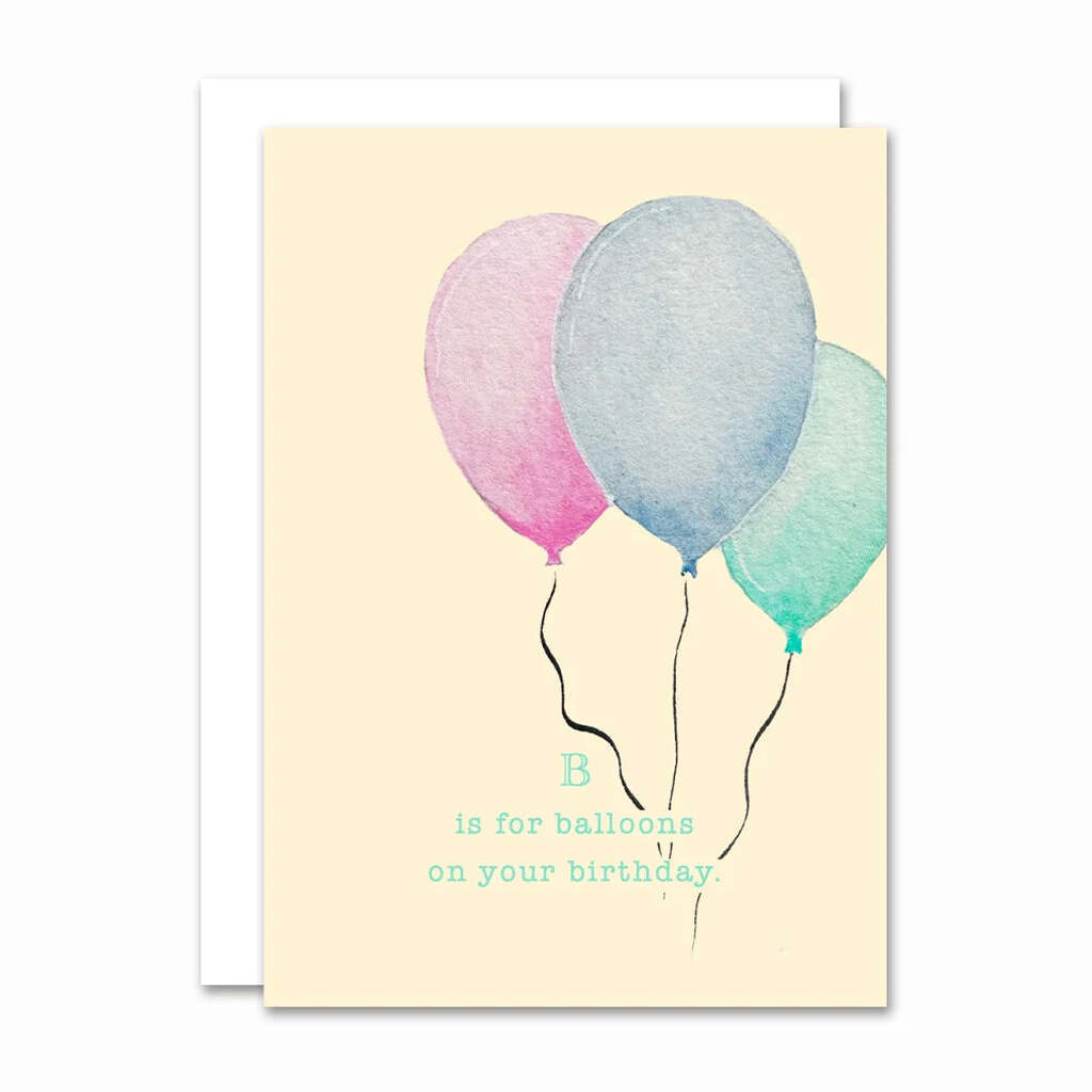 Balloner, A7 Kort m. Kuvert, All By Voss